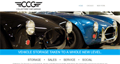 Desktop Screenshot of collectorscargarage.com